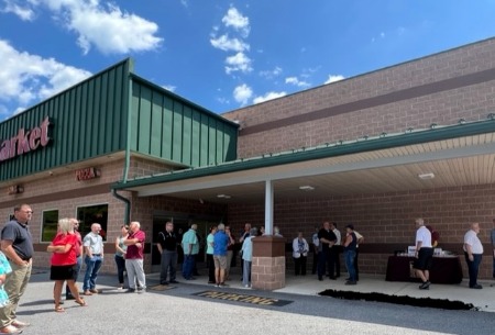 wide angle of new saxton location