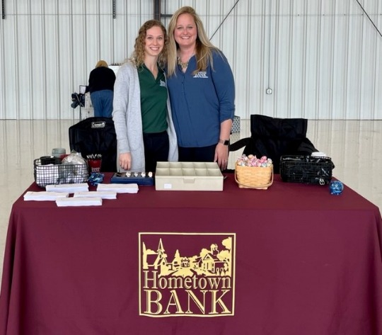 Jackie and Dani at career day