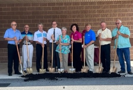 Saxton office groundbreaking event